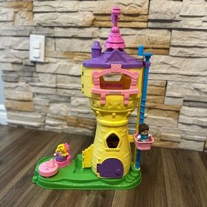 Fisher-Price rapunzel tower - little people - vintage